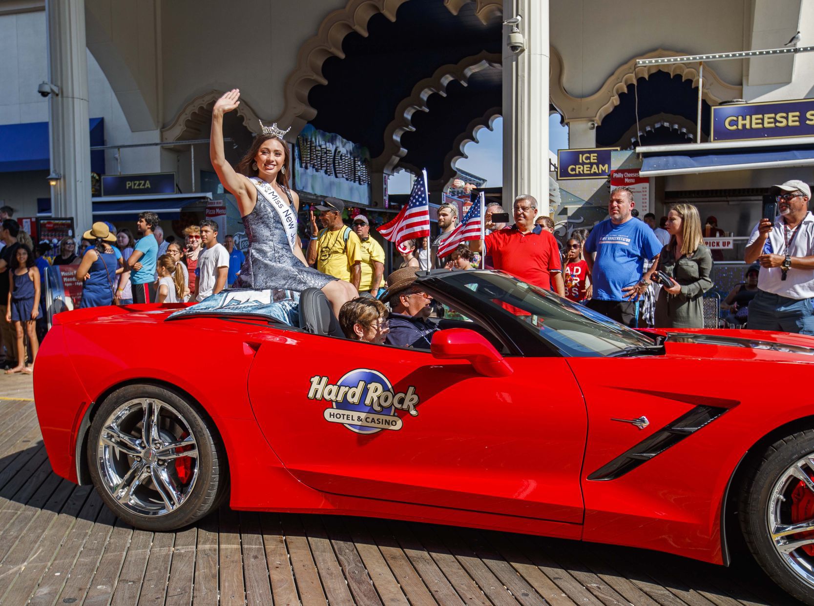 Hard Rock celebrated its one-year anniversary with Boardwalk parade